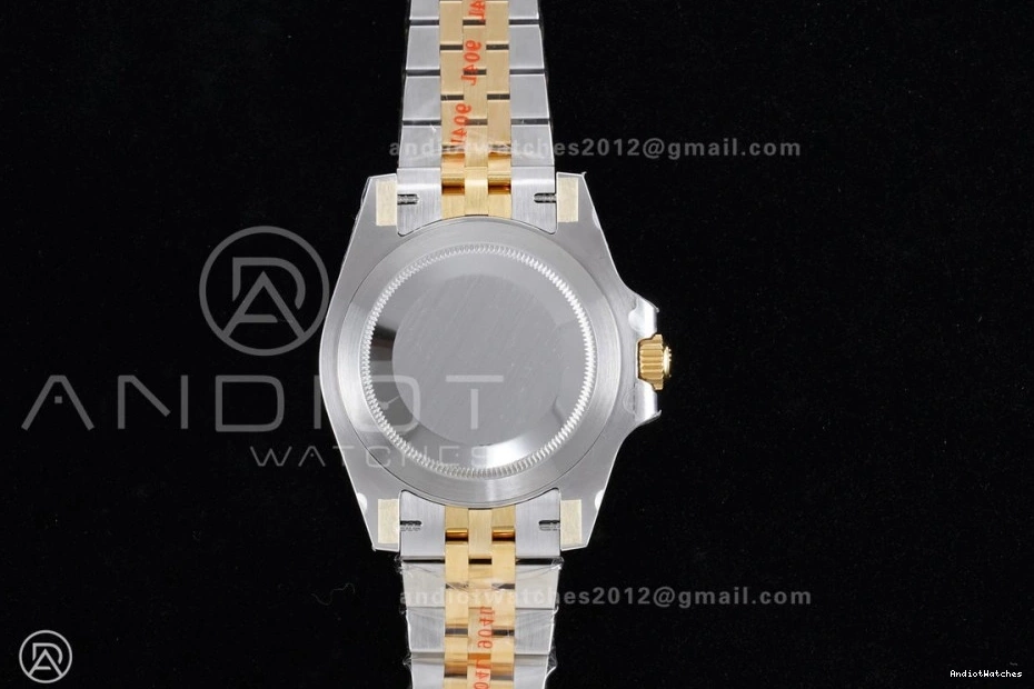 II CHS SH3285 GRNR Super 881 YG WeatherProof Clone New ARF GMT-Master Best (Gain 1:1 Dial Weight) Bracelet Edition Black SS 126713 on 0728
